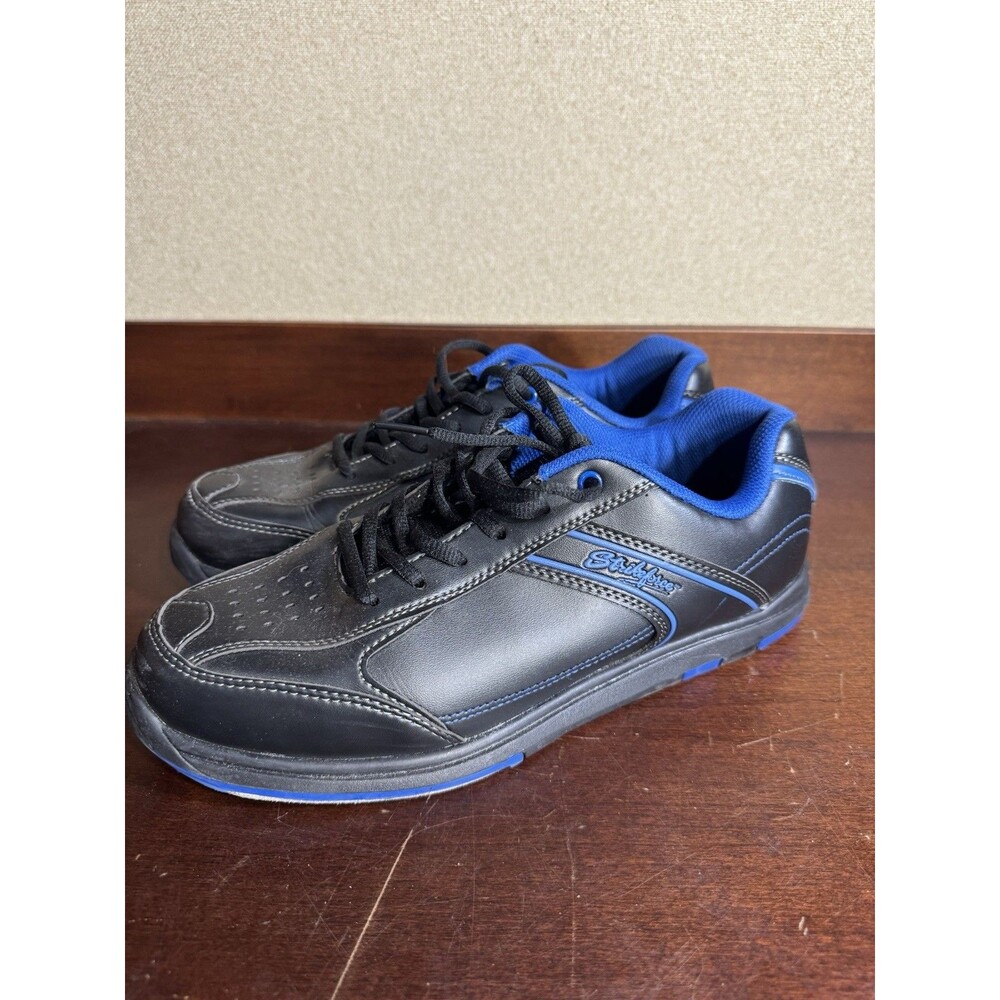 KR Strikeforce Flyer Men's Athletic Bowling Shoes Black Blue Size 7 US M-032